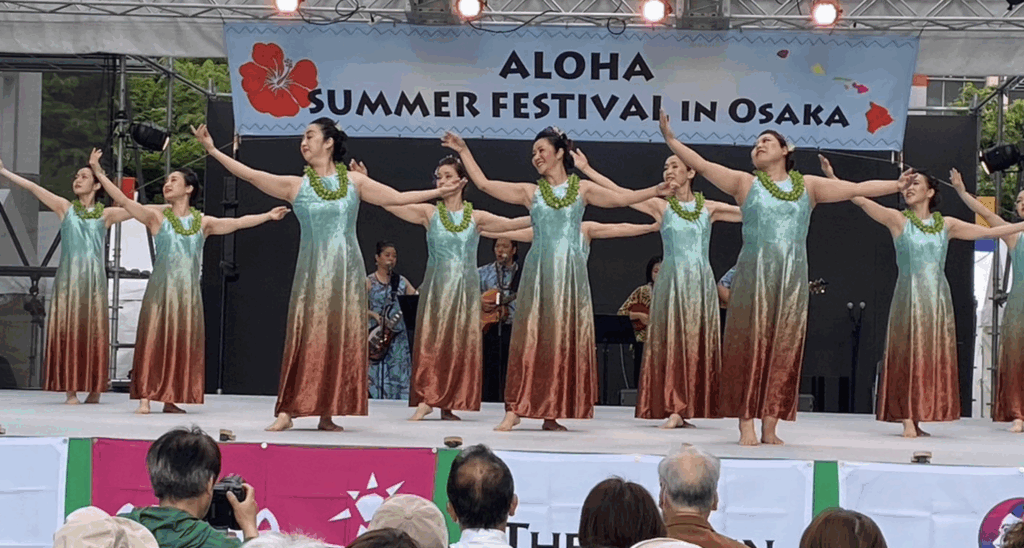 フラダンスの発表会